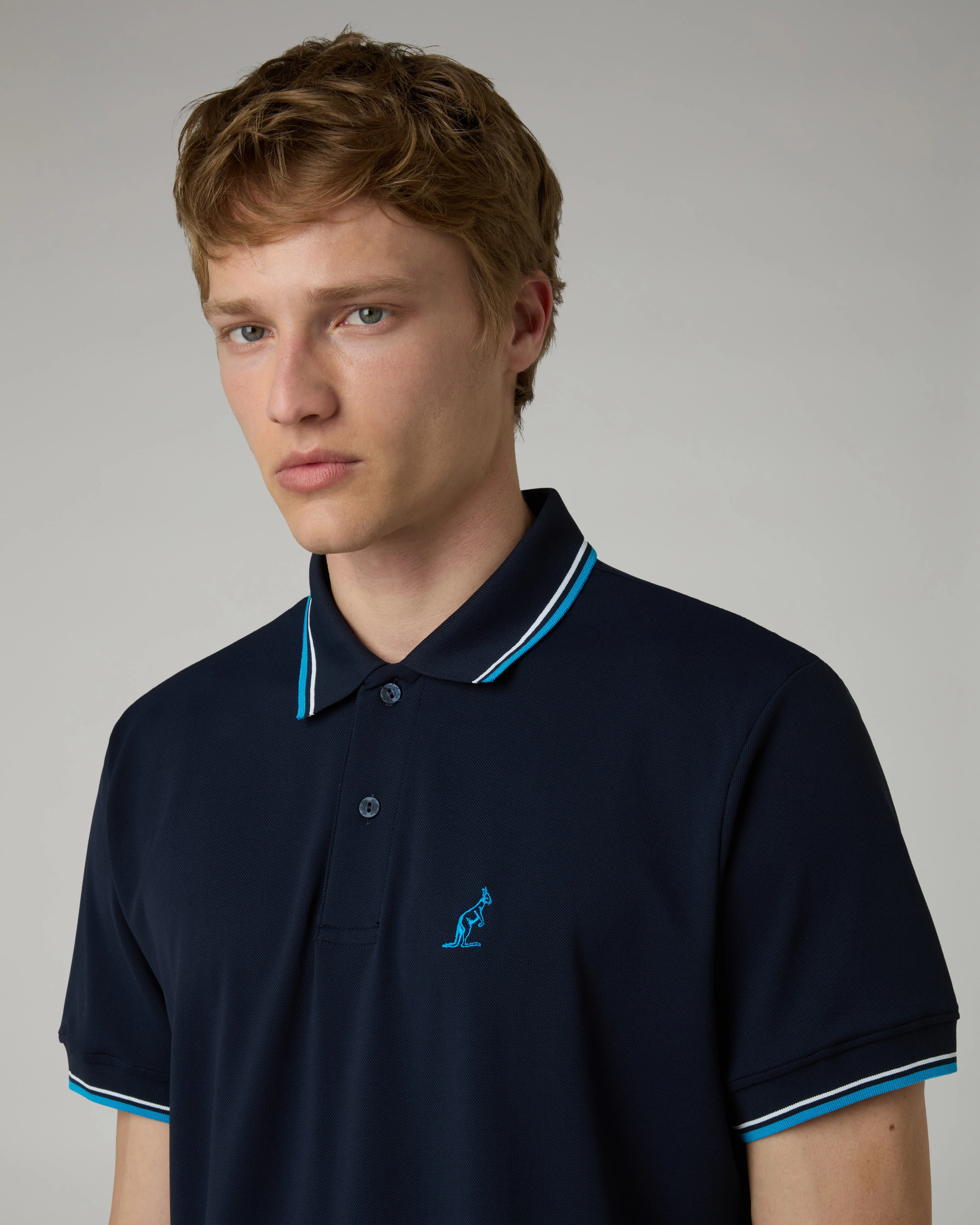 2 Stripes Polo Shirt - Image 4