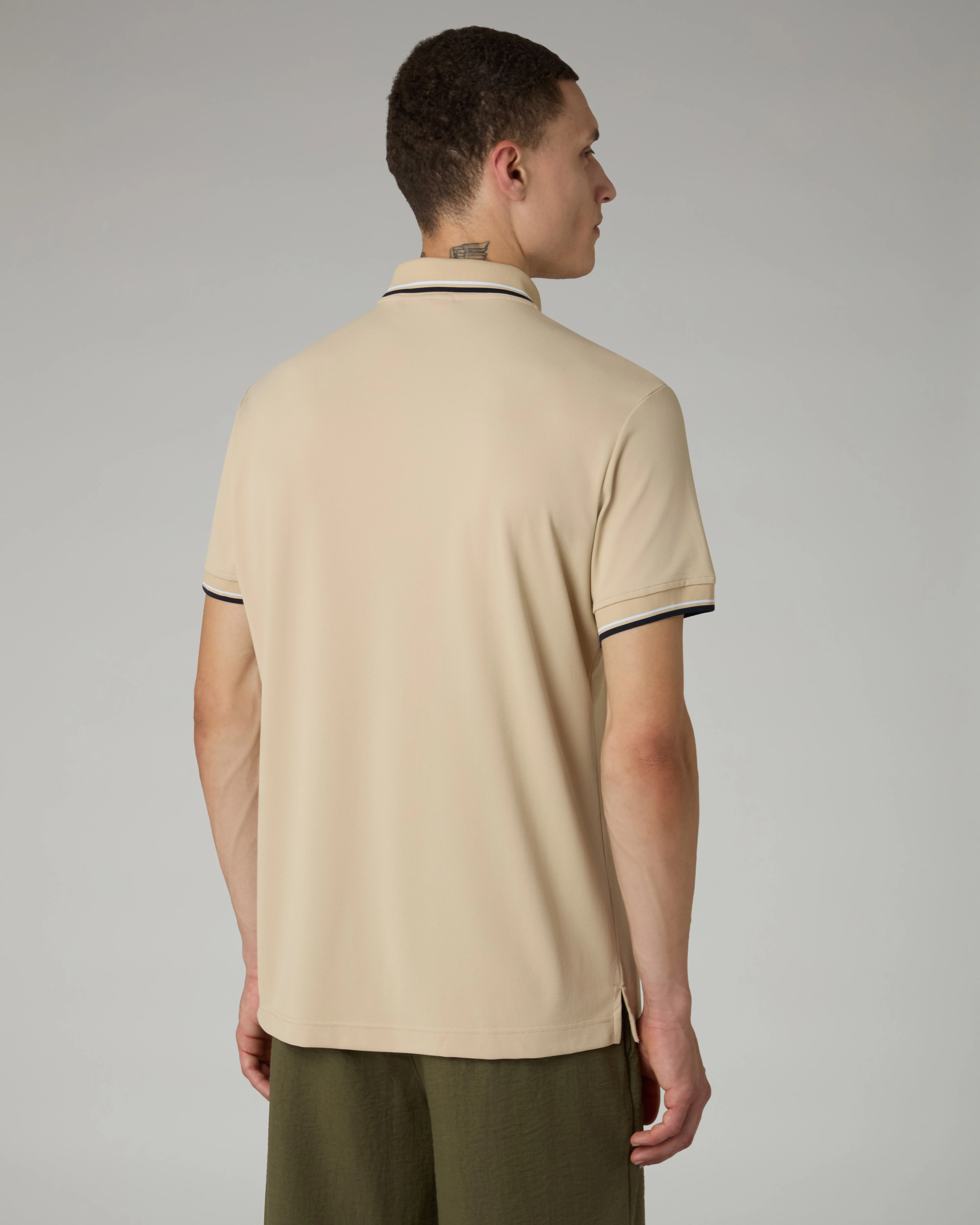 2 Stripes Polo Shirt - Image 3