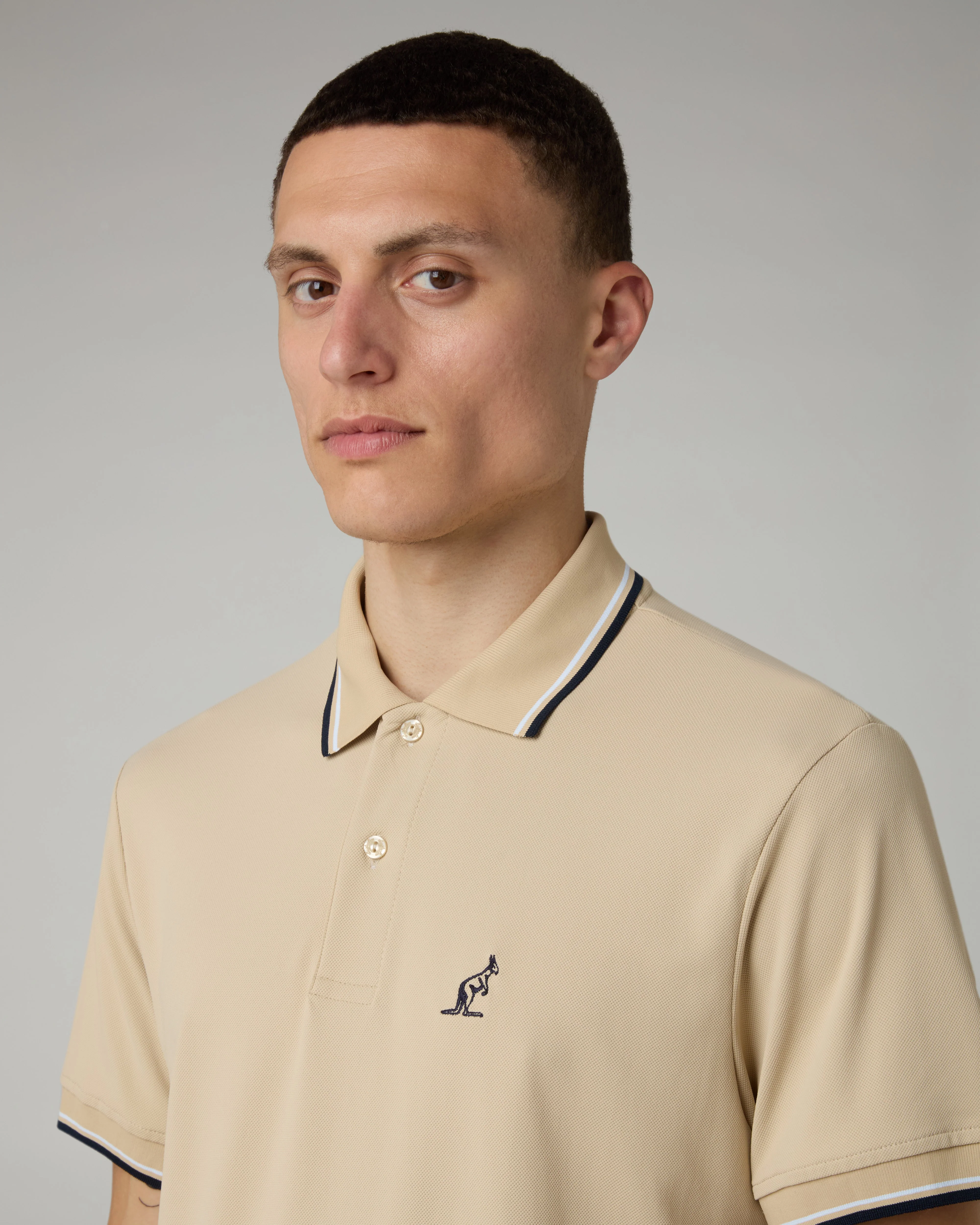 2 Stripes Polo Shirt - Image 4