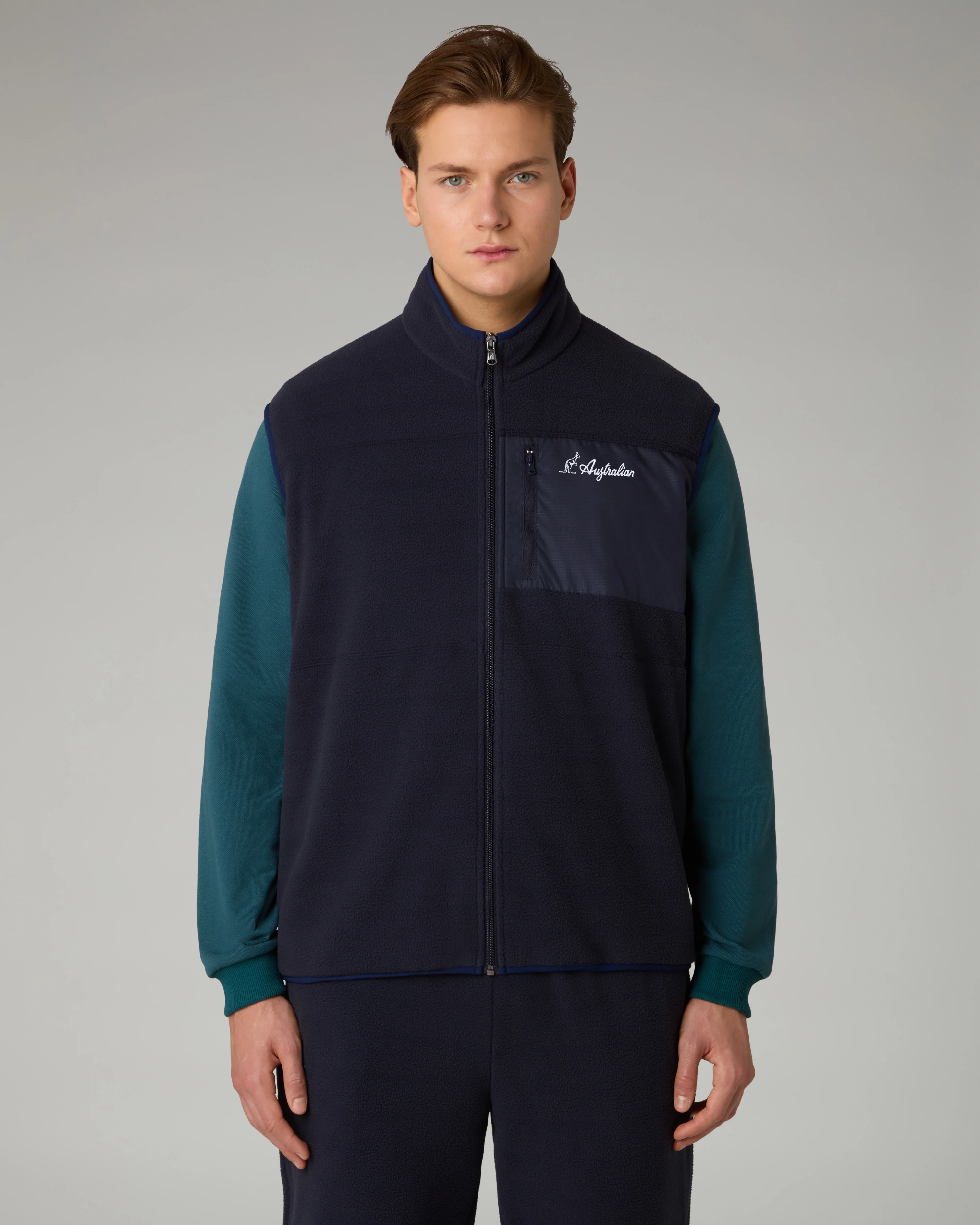 Color Block Gilet