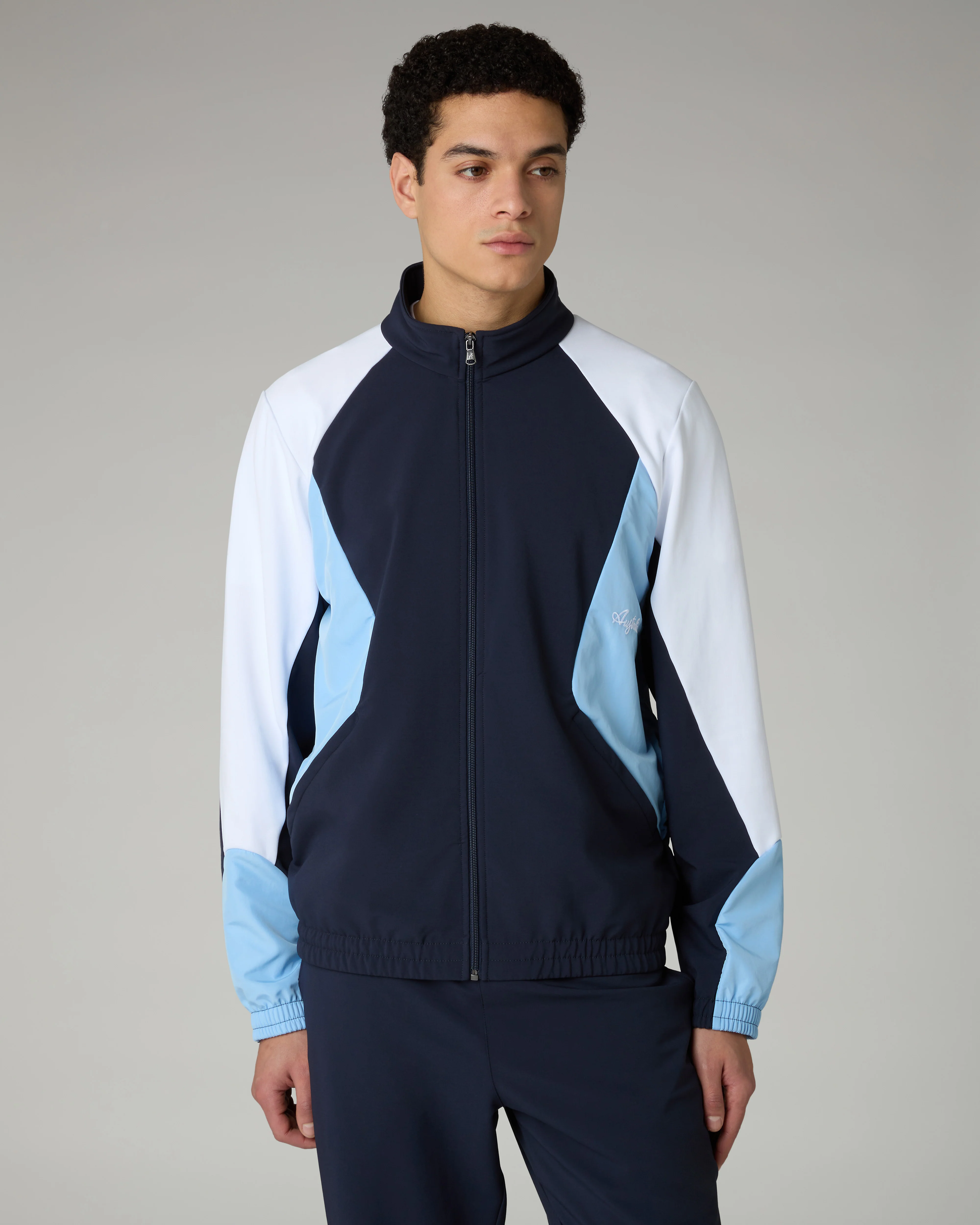 Color Block Match Tracksuit - Image 4