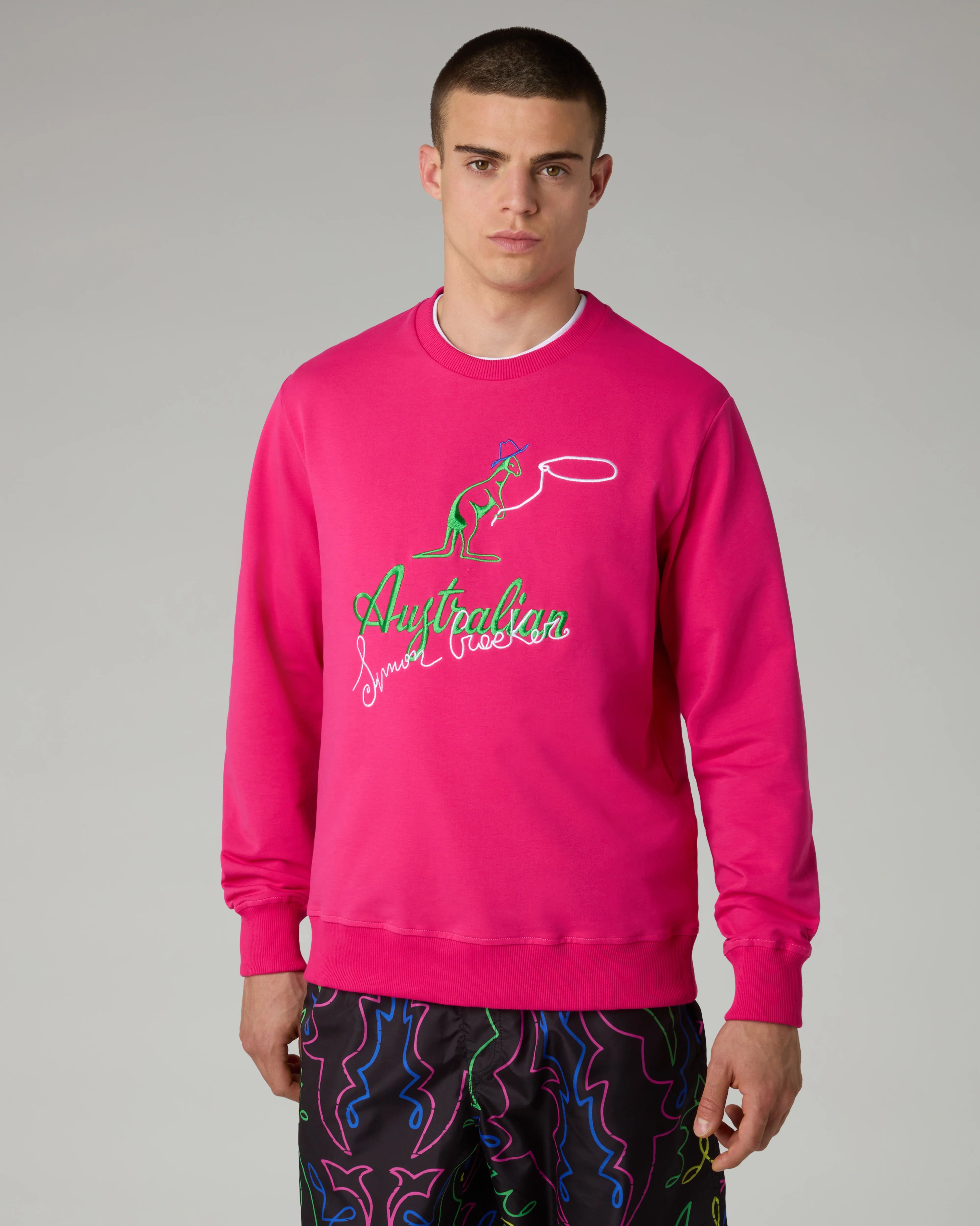 Cow-Kangoo Crewneck: Simon Cracker x Australian
