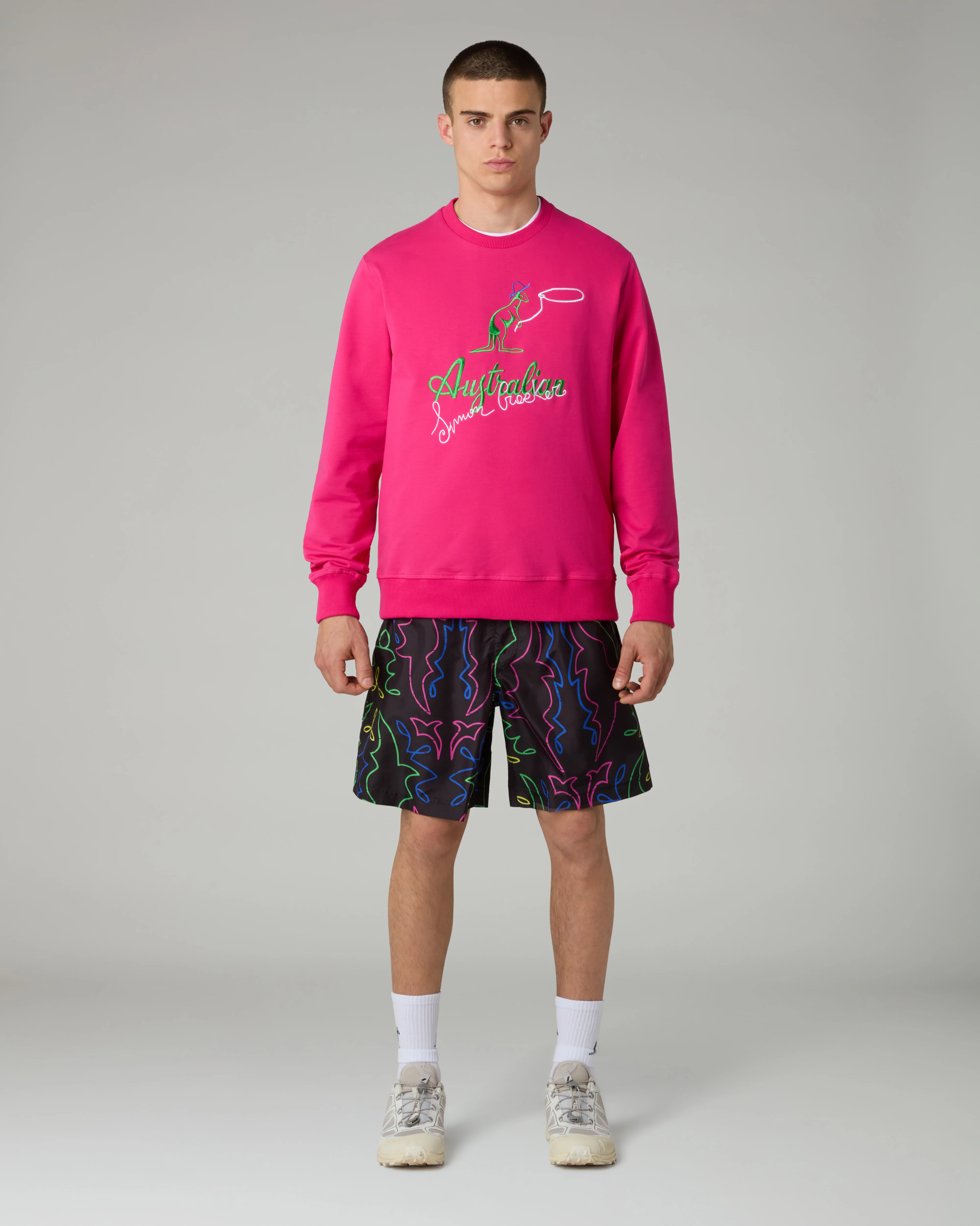 Cow-Kangoo Crewneck: Simon Cracker x Australian - Image 2