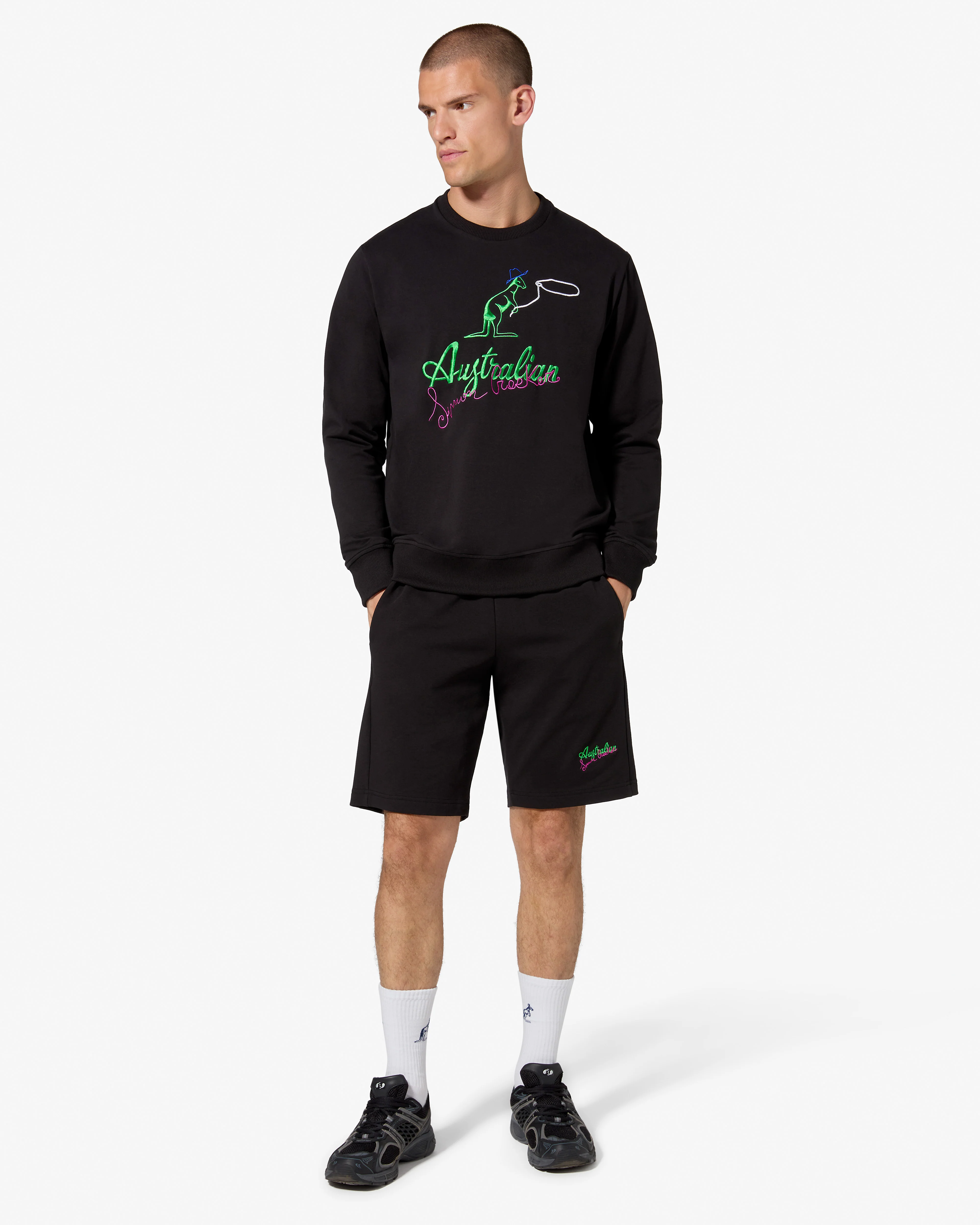 Cow-Kangoo Crewneck: Simon Cracker x Australian - Image 2