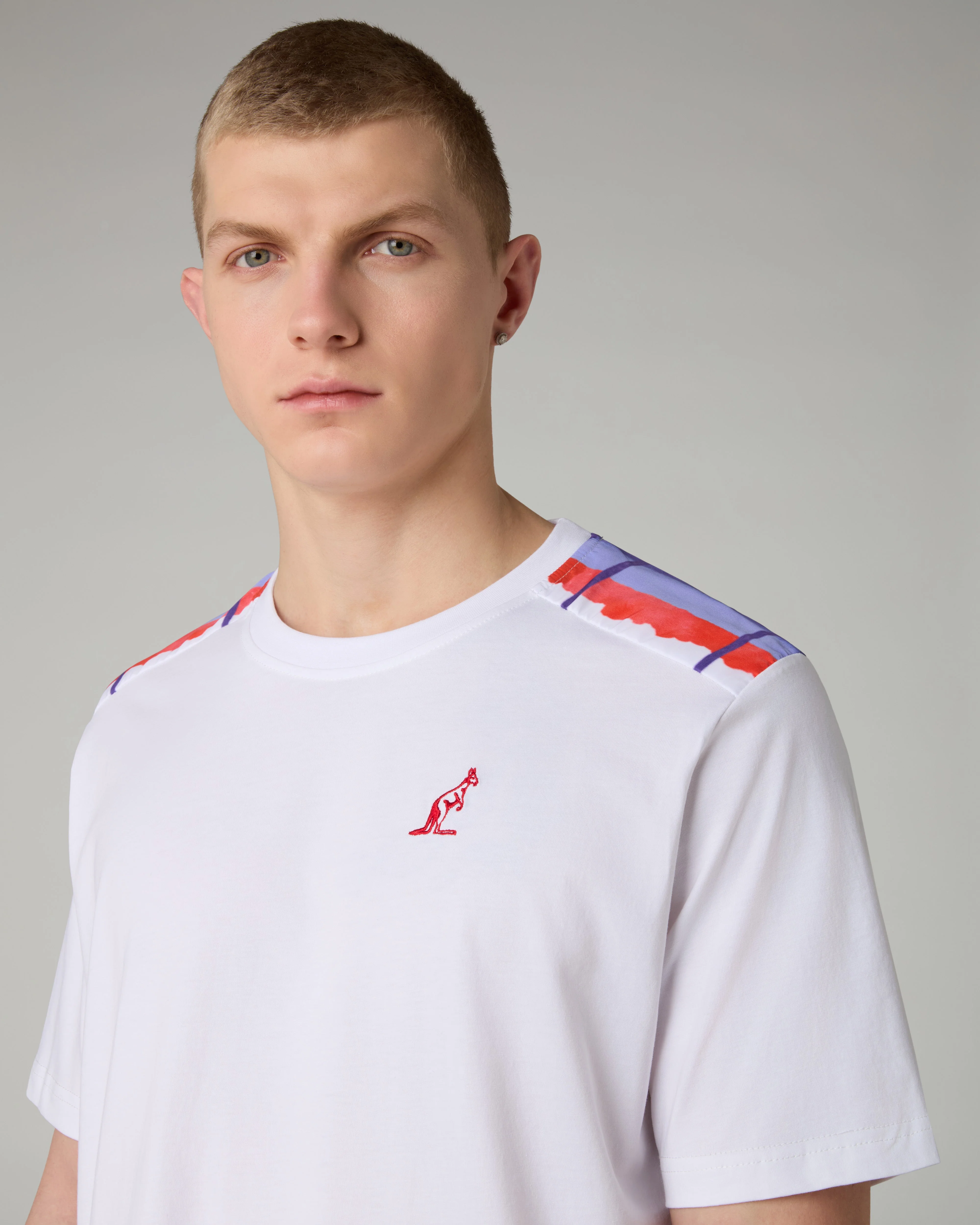 Goran Pink Cotton T-shirt - Image 4