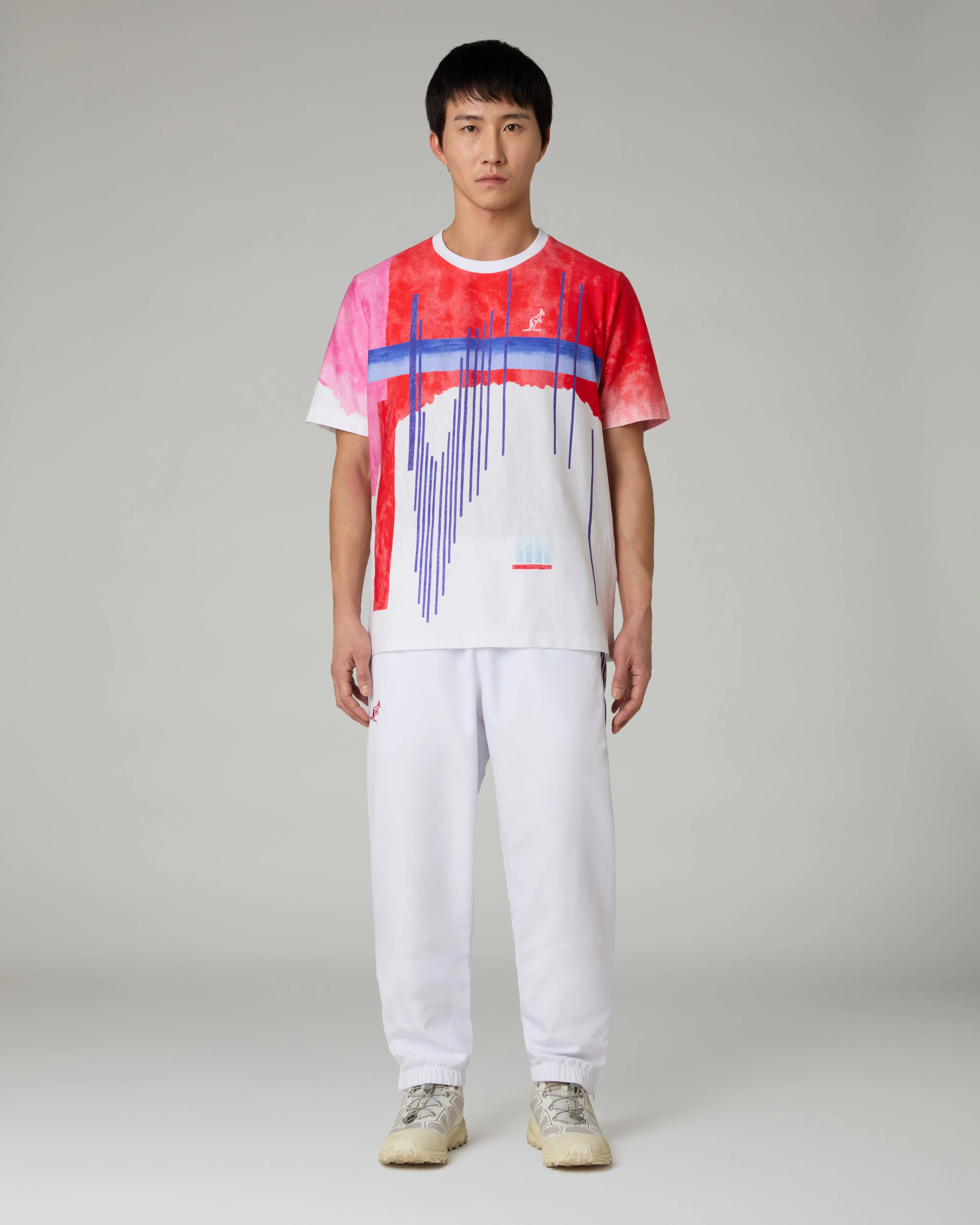 Goran Pink Printed T-shirt - Image 2