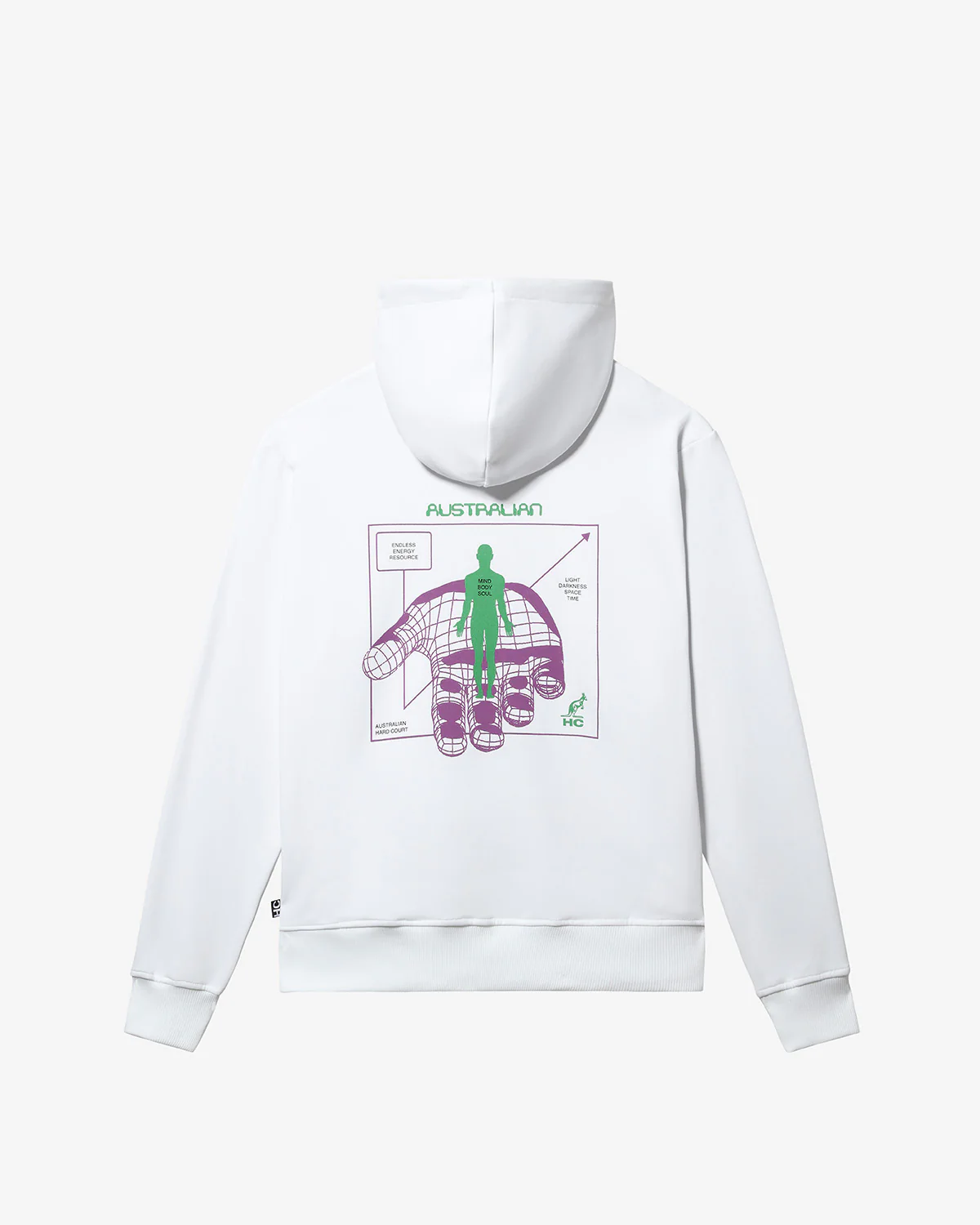 Inner Balance Hoodie: Australian Hard Court - Image 4