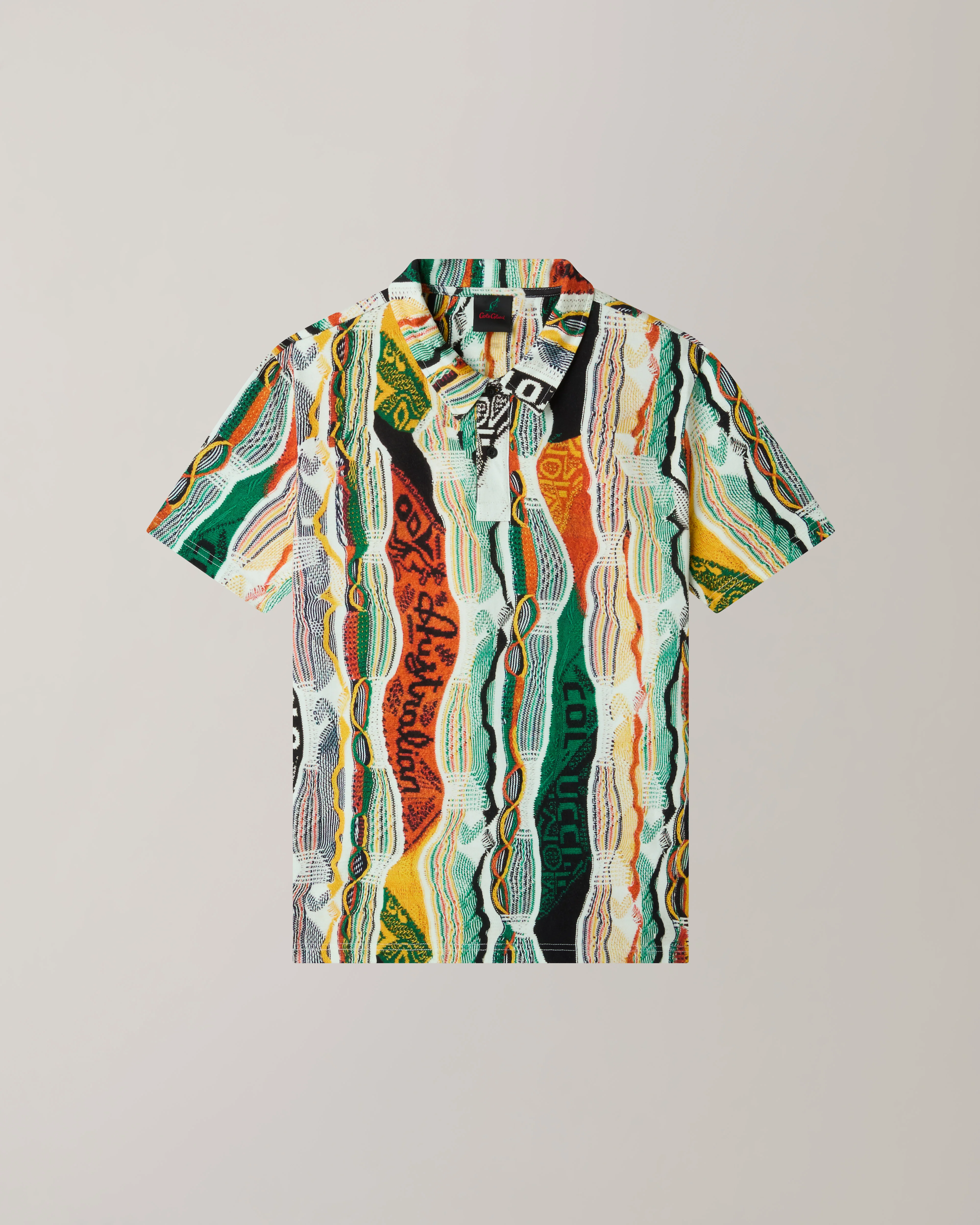 Knit Effect Polo Shirt - Image 5