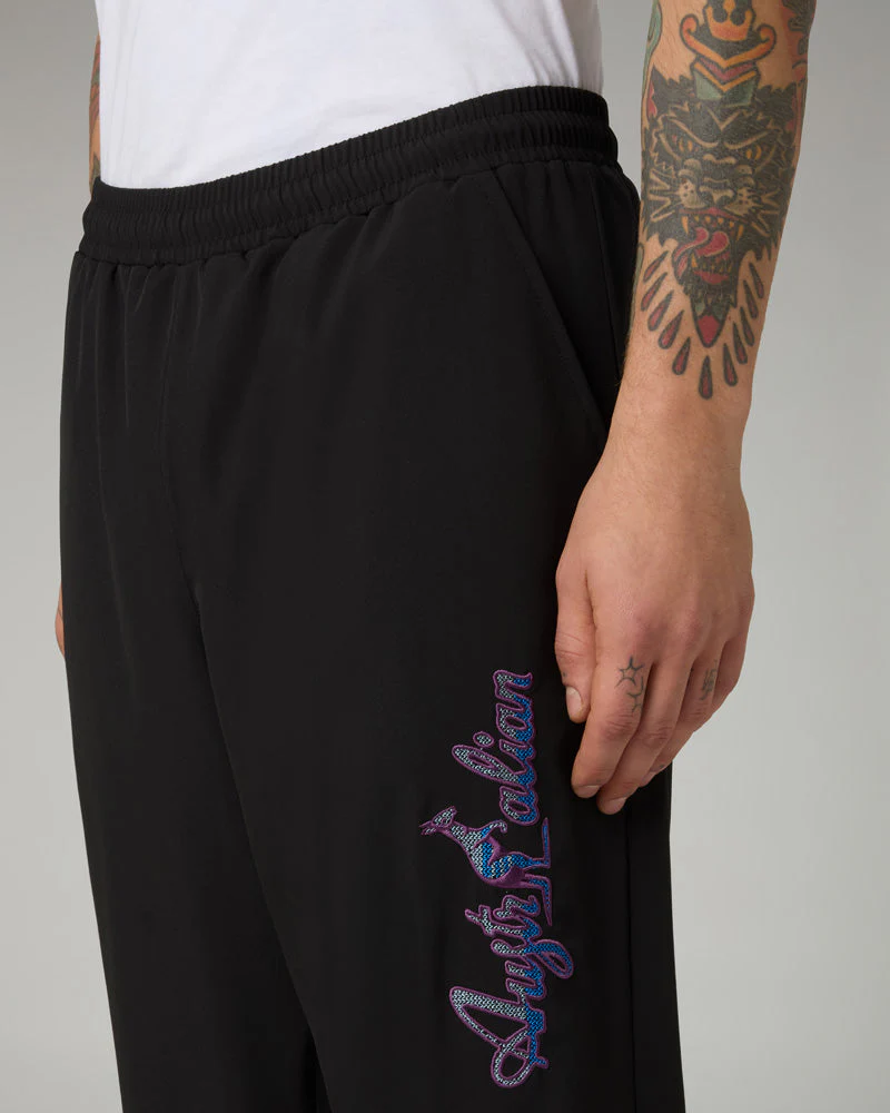 Metaliq Logo Track Pant - Image 4