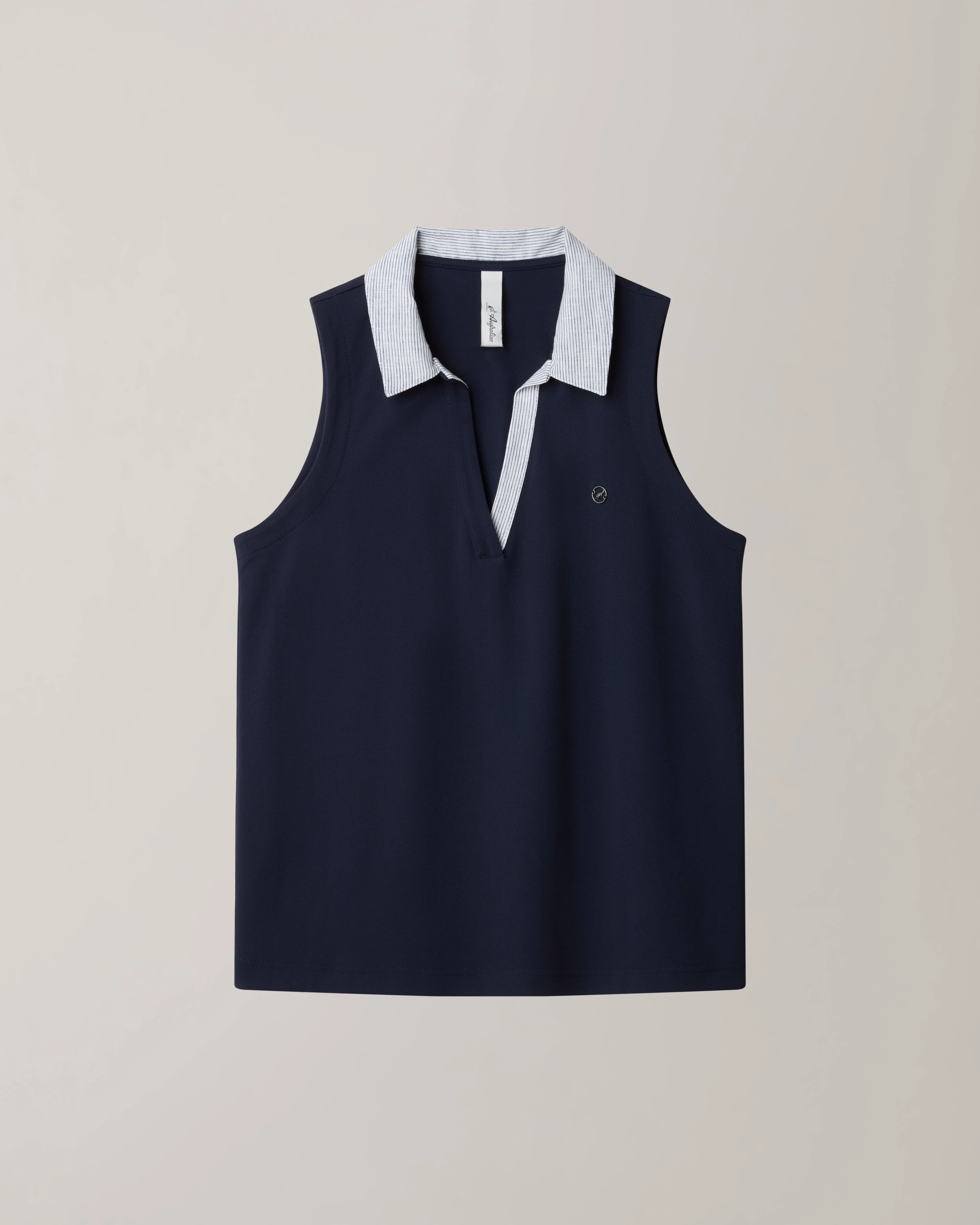 Sleeveless Polo Top - Image 5