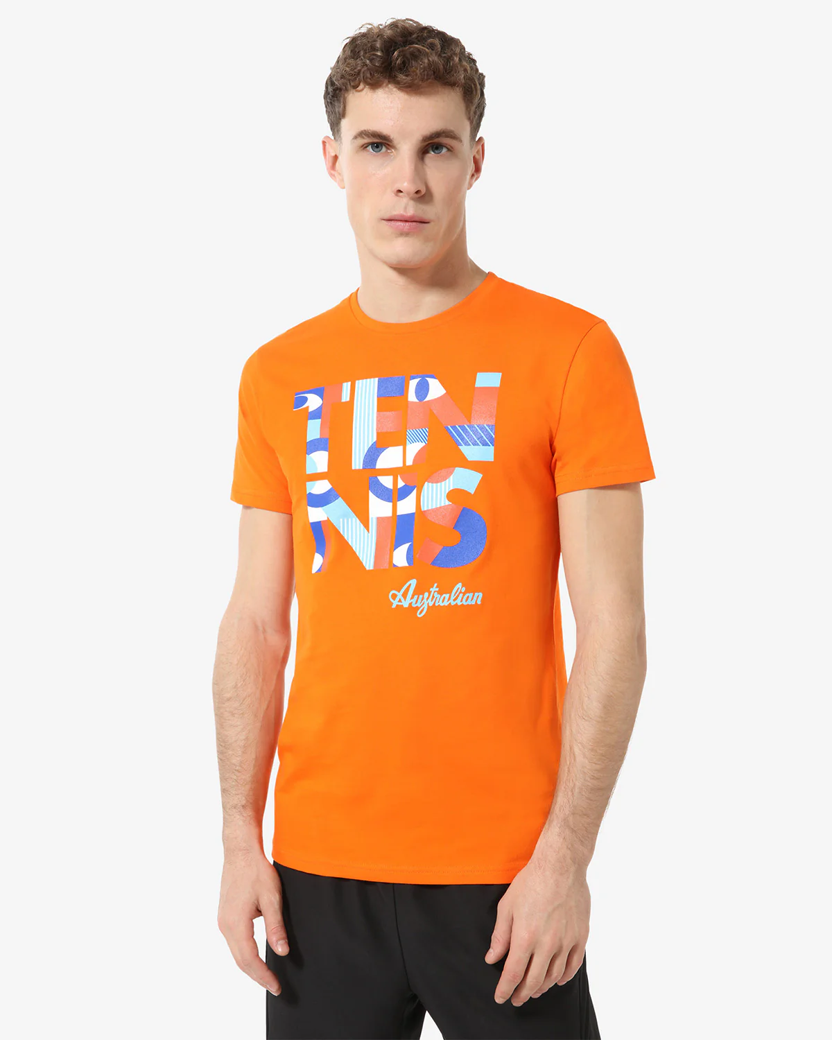 Tennis Geometry T-shirt: Australian Tennis