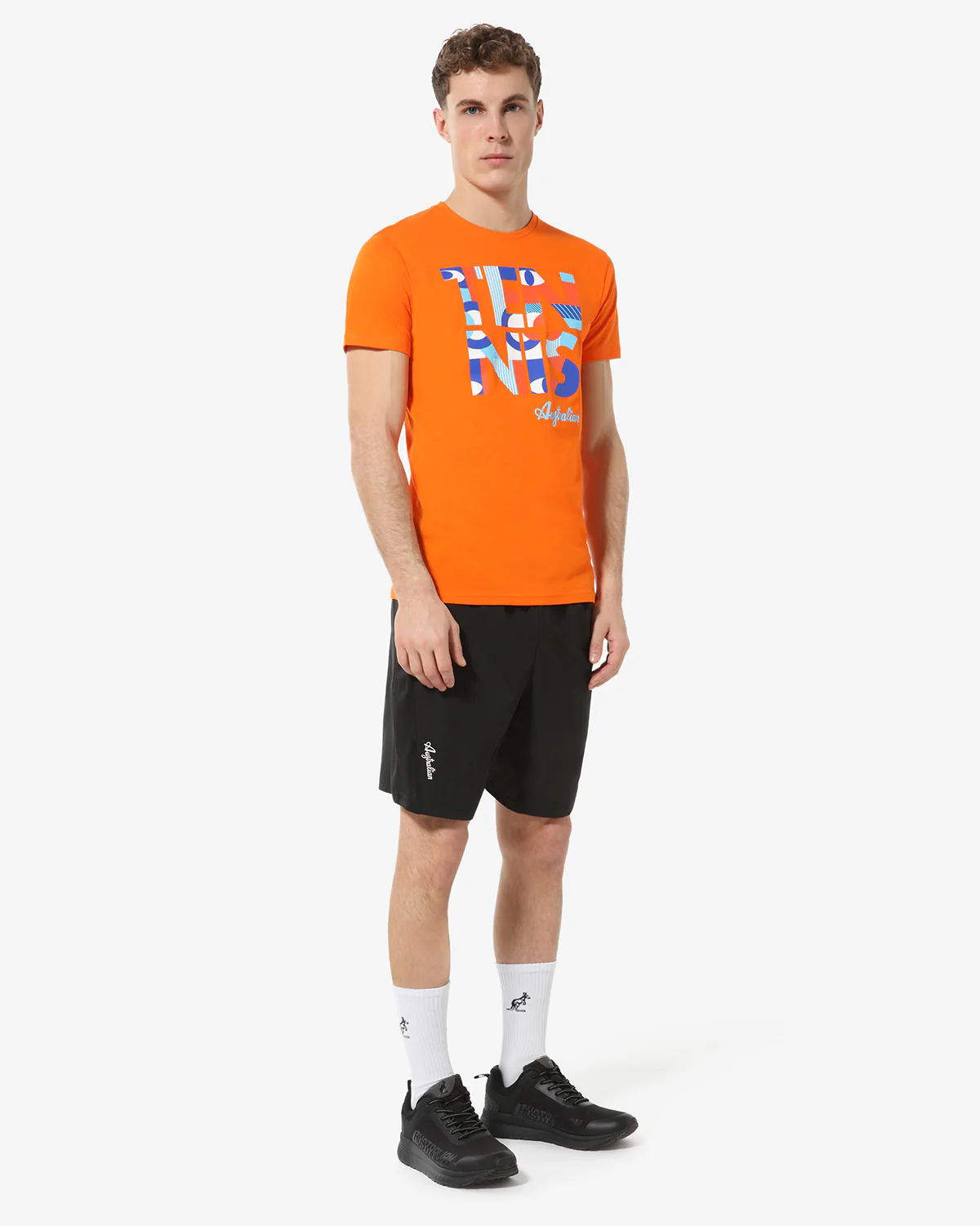 Tennis Geometry T-shirt: Australian Tennis - Image 2